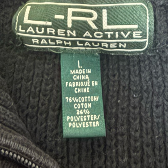 🇨🇦🇨🇦🇨🇦 Ralph Lauren Active Zipped Up Sweater - Picture 4 of 4